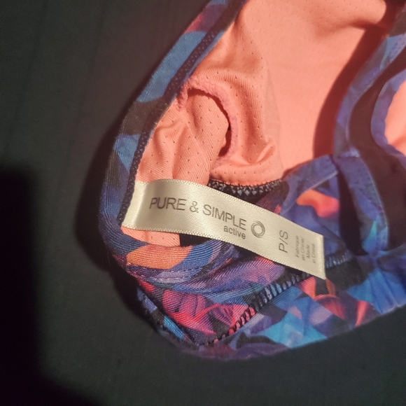 Pure & Simple Sports Bra Size S - Picture 3 of 3